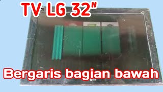 Cara Perbaiki Tv Led Bergaris Horizontal Vlog83 [upl. by Enrique]