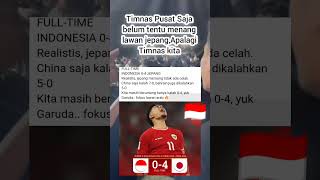 Menang kalah Sudah biasa dalam pertandingan semangat Timnas Indonesia reels timnasindonesia [upl. by Spain325]