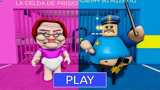 BETTY BARRYS PRISON RUN SCARY OBBY Full Gameplay roblox [upl. by Kurt]