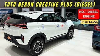 New Tata Nexon Creative Plus Diesel ❤️ 2024 Review Price Features  Tata Nexon  nitin ghule [upl. by Ardnuat]