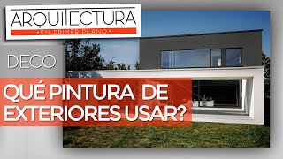 🤔 ¿QUÉ PINTURA DE PAREDES EXTERIORES DEBO USAR 📝 TIPOLOGÍA 📝 OPCIONES  PROTECCIÓN  DURABILIDAD [upl. by Axel]