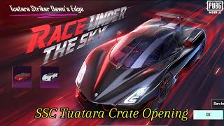 Motor Cruise  SSC Tuatara Lucky Spin Crate Opening  Pubg Mobile x SSC Tuatara  9000 UC [upl. by Moe60]