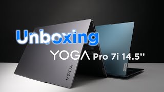 Unboxing the new Lenovo Yoga Pro 7i 145quot 2024 Strength in Style [upl. by Aleehs]