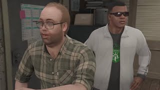 Franklin and Lester being Bros GTA 5 amp Online [upl. by Kletter589]