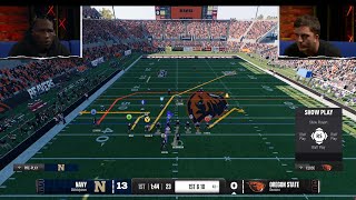 CHAD OCHOCINCO VS QUINN EWERS FULL GAMEPLAY  EA SPORTS COLLEGE FOOTBALL 25 [upl. by Goth]