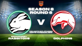 Rabbitohs vs Dolphins  Season 8 Round 6  SRL [upl. by Aihtak]