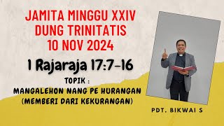 JAMITA MINGGU XXIV DUNG TRINITATIS 10 NOV 2024 [upl. by Ozmo719]