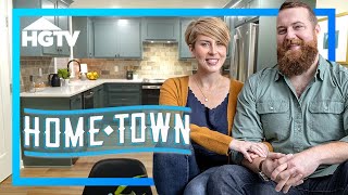 Design Challenge Turn FixerUpper into a Cozy Home  Full Episode Recap  Home Town  HGTV [upl. by Conlee]