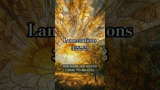 Lamentations 32223 shorts bible faith [upl. by Thebault]