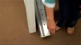 Handicare Stairlifts Manual Hinge Track Option [upl. by Scarlett51]