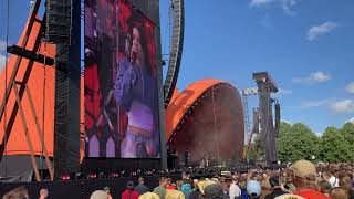 Ida Laurberg feat Tina Dickow  Nobody’s Man Live  Roskilde Festival Orange Stage 472024 [upl. by Tloc]