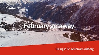 Skifahren im Februar 2021  St Anton am Arlberg [upl. by Atis]