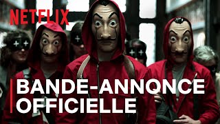 La casa de papel  Bandeannonce des 5 parties VF  Netflix France [upl. by Waligore]