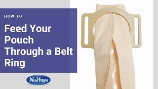 How to Feed Your Pouch Through the Ring on your NuHope Belt [upl. by Nosna]