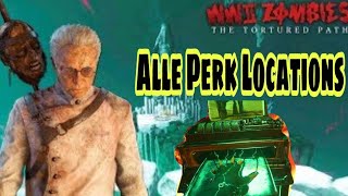 The Tortured Path Jenseits der Tiefe  Alle Perk Locations WW2 ZOMBIES GermanDeutsch [upl. by Dina]