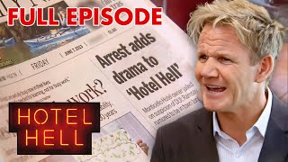 DUI Arrest Ramsay Saves Hotels Alcoholic Owner  Monticello Hotel  FULL EPISODE  Hotel Hell [upl. by Hyrup]