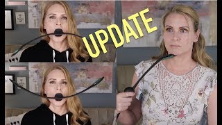 UPDATE ON THIS THING Facial Exercise Tool  skip2mylou [upl. by Leaffar843]