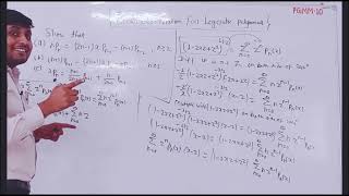 Recurrence Relation Legendre Polynomial Generating Function MSc Mathematics MSc Physics [upl. by Brnaba904]