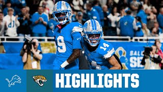 Lions offense GOES OFF in 526 win  Lions vs Jaguars Week 11 NFL Highlights [upl. by Lav]