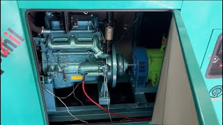 30kva Silent Genset with Crompton Greaves Alternatour with Tata 407 Engine  Silent Generator CGPL [upl. by Pelag]