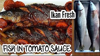 IKAN MASAK SOS TOMATO  SIMPLE AND EASY [upl. by Baugh265]