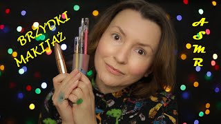 ASMR PO POLSKU 💄 Robię Ci 🌜brzydki🌛MAKIJAŻ tanimi kosmetykami Doing Your Makeup ASMR PL Roleplay [upl. by Bosson]