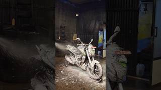 ITS FOAMTASTIC dominar400 bikewash shortsvideo shorts foamwash bike bikelover biker nepal [upl. by Netneuq70]