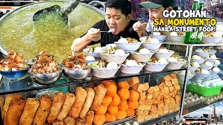 GOTOHAN KANTO sa MONUMENTO Caloocan City Manila  Goto Laman Loob Filipino Street Food HD [upl. by Floss199]