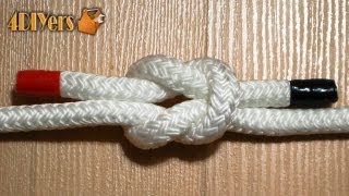 DIY Tying A Reef Knot [upl. by Ecnarret53]