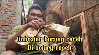 Aviary mini  Unboxing burung kecil [upl. by Brinn]