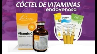 🔴 COCTEL DE VIDA VITAMINICO ENDOVENOSO [upl. by Simonette906]