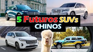 TOP 5 SUV Chinas Interesantes y Lujosas que Llegan para 2023  Vary Topics [upl. by Fesuy]