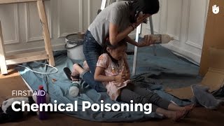 Learn first aid gestures Chemical Poisoning [upl. by Zacharia]