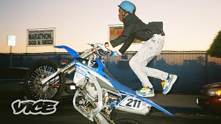 The 14YearOld Dirt Bike Prodigy of Watts  Local Legends [upl. by Odicalp355]