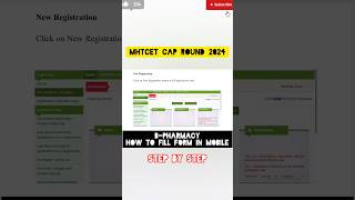 quotGOOD NEWS  MHTCET BPHARMACY CAP ROUND 2024 APPLICATION FORM FILING STARTED 💯 HOW TO FILL FORMquot [upl. by Aryajay]