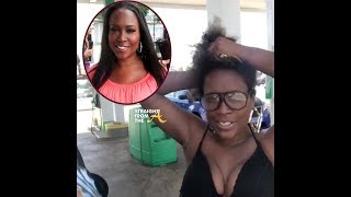 In The House Actress Maia Campbell Spotted Toothless amp Strung Out in Atlanta Stone Mountain [upl. by Laden]