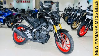 2024 Yamaha MT15 Black Colour Full Review ❤️ Price amp Specifications ✅ Most Underrated Bike in 150Cc [upl. by Mellitz193]