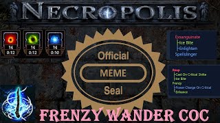 POE 324  Frenzy Wander  COC  Spellslinger  not too bad [upl. by Guerra]