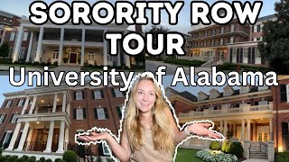 Bama Sorority Row Tour [upl. by Arbmahs]