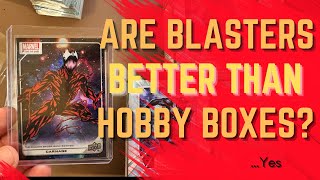 Are Marvel Platinum Blasters better than Hobby boxes [upl. by Nathan896]