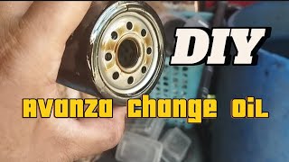 Avanza change oil DIY [upl. by Jedd]