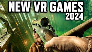 Best New VR Games 2024 amp VR News on Meta Quest 2 Meta Quest 3 PSVR2 amp PCVR [upl. by Ellekim]