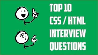 Top 10 css interview questions and answers [upl. by Alakim]