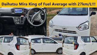 Daihatsu Mira 2024  price and review  specs and feature  Daihatsu Mira King of Fuel Average [upl. by Tteragram]