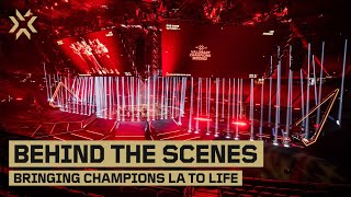 Behind the Scenes Bringing VALORANT Champions LA to Life [upl. by Rombert]