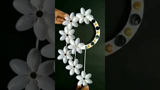 Spoon decoration craft ideas  Plastic spoon art shorts shortsfeed art decoration ytshorts diy [upl. by Adnirolc]