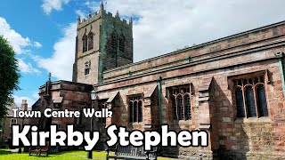 Kirkby Stephen Cumbria【4K】 Town Centre Walk 2021 [upl. by Sualkin624]