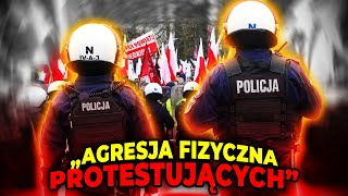 Policja o szturmie rolników na Sejm quotRannych kilku funkcjonariuszyquot [upl. by Neelahtak]