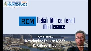 Reliability Centered Maintenance  RCM II Information Worksheet [upl. by Mareld]