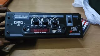 Car bass tube connect powerfull box  how to install a car amplifier [upl. by Cacka555]